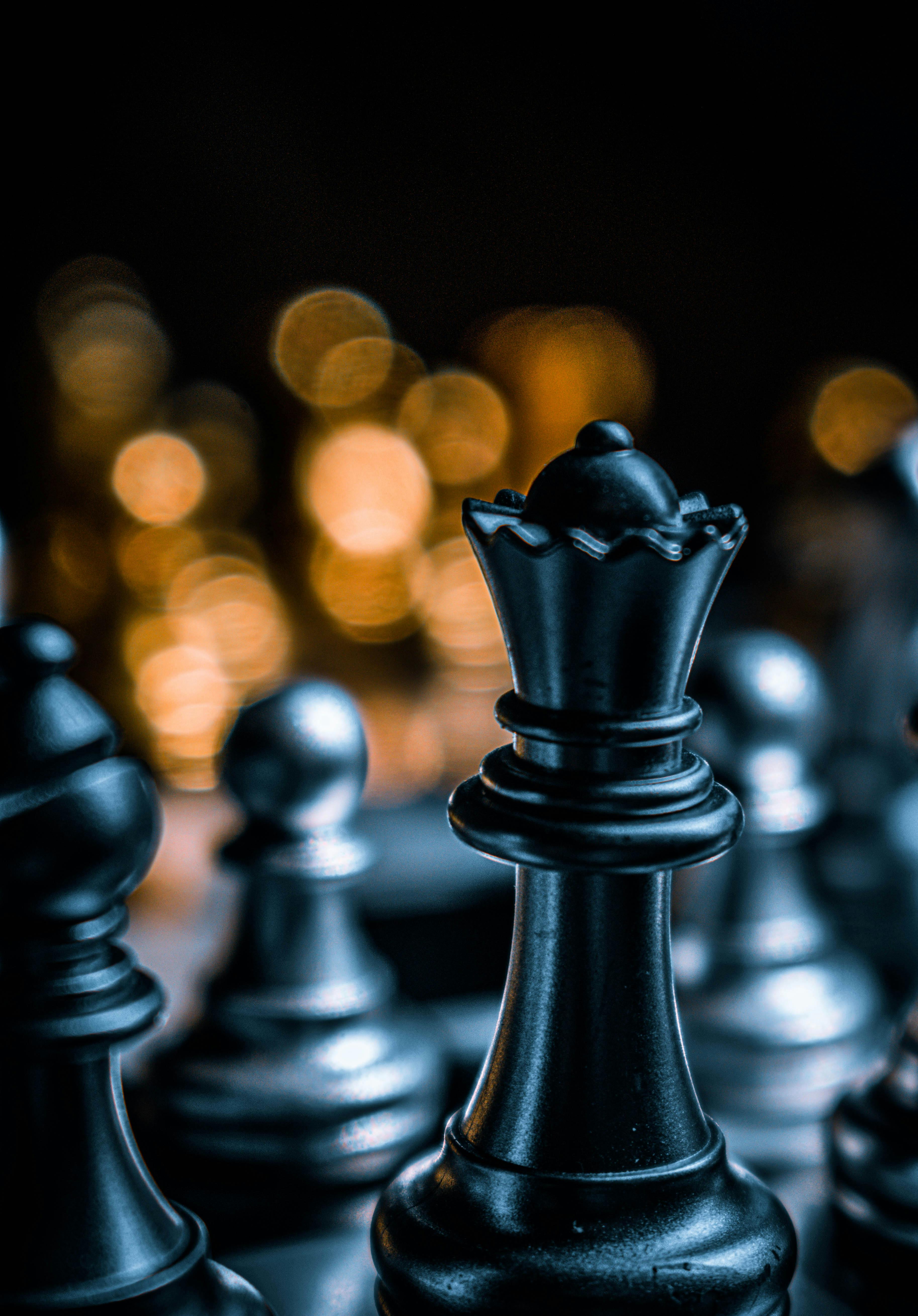 3653x5237 Black Chess Wallpaper