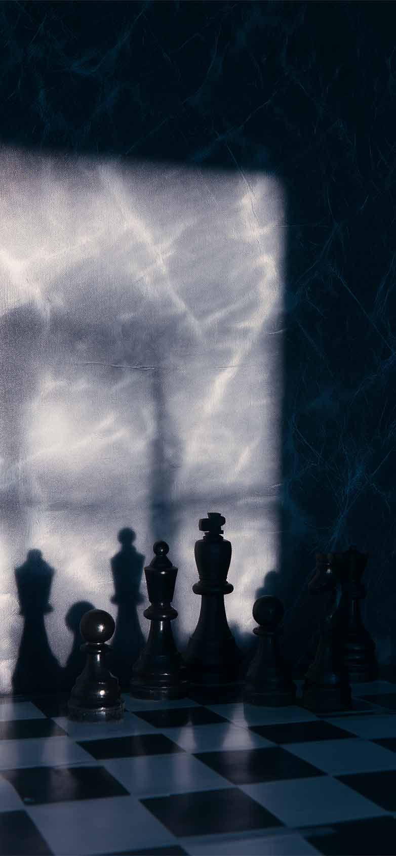 782x1692 Chess Shadow Aesthetic Dark Wallpaper Wallpaper HD