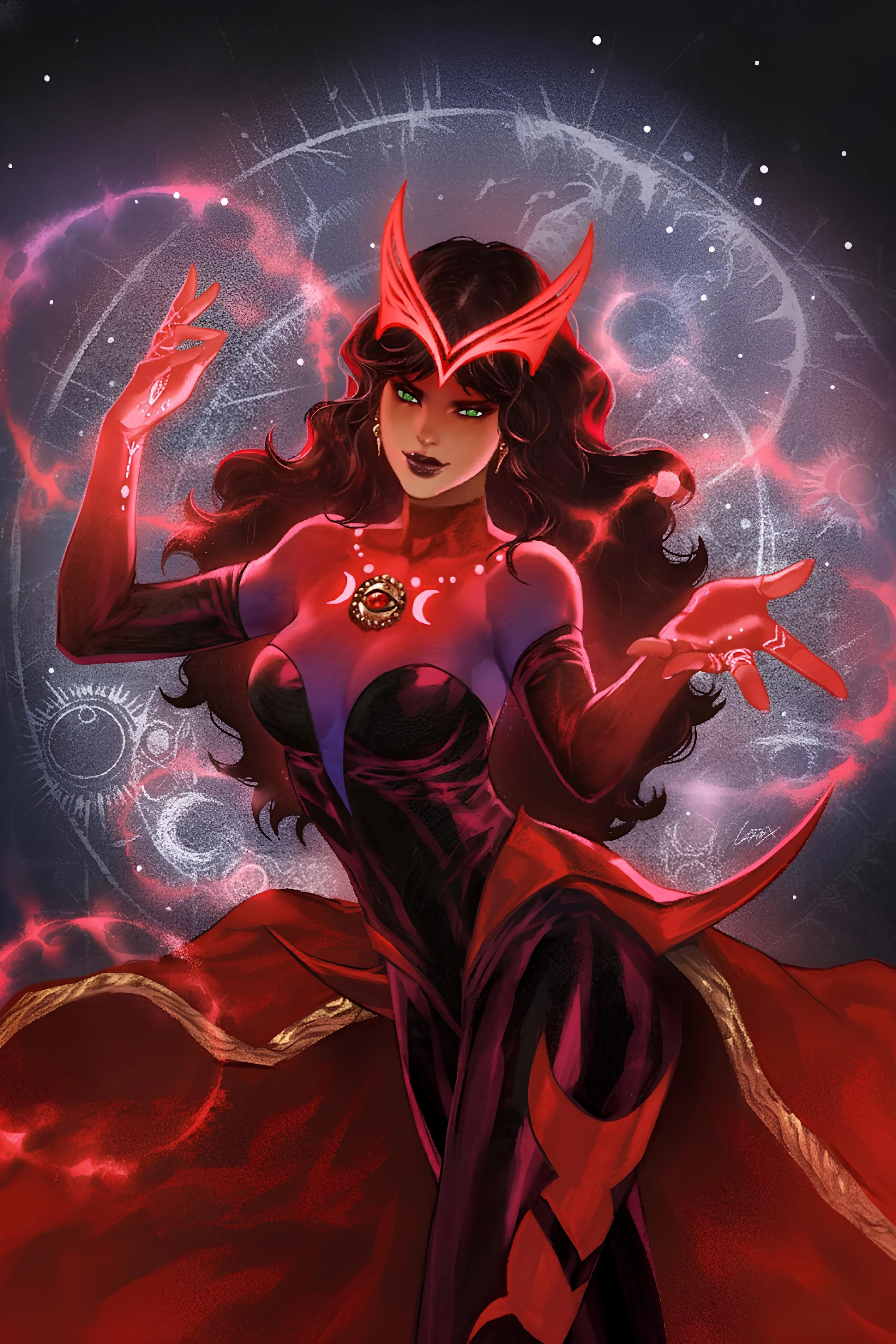 2732x4096 Wanda Maximoff (Earth 616)