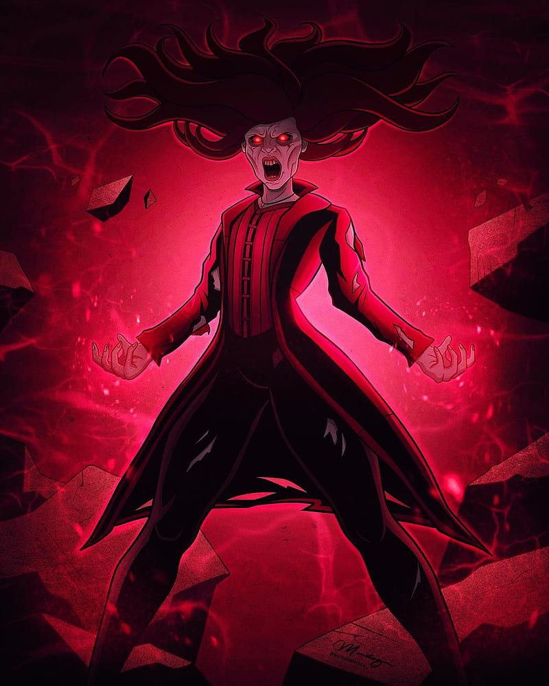 800x999 Zombie Scarlet Witch, Zombies, Wandavision, Scarlet Witch, What if, Comics, MCU, HD phone wallpaper