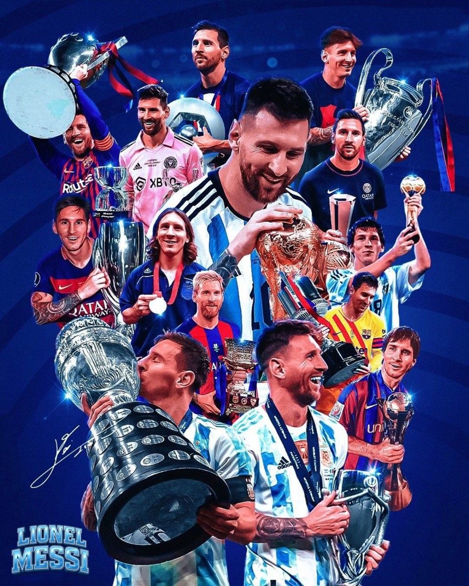 960x1200 Photo Lionel MESSI FIFA Soccer World Cup Champion