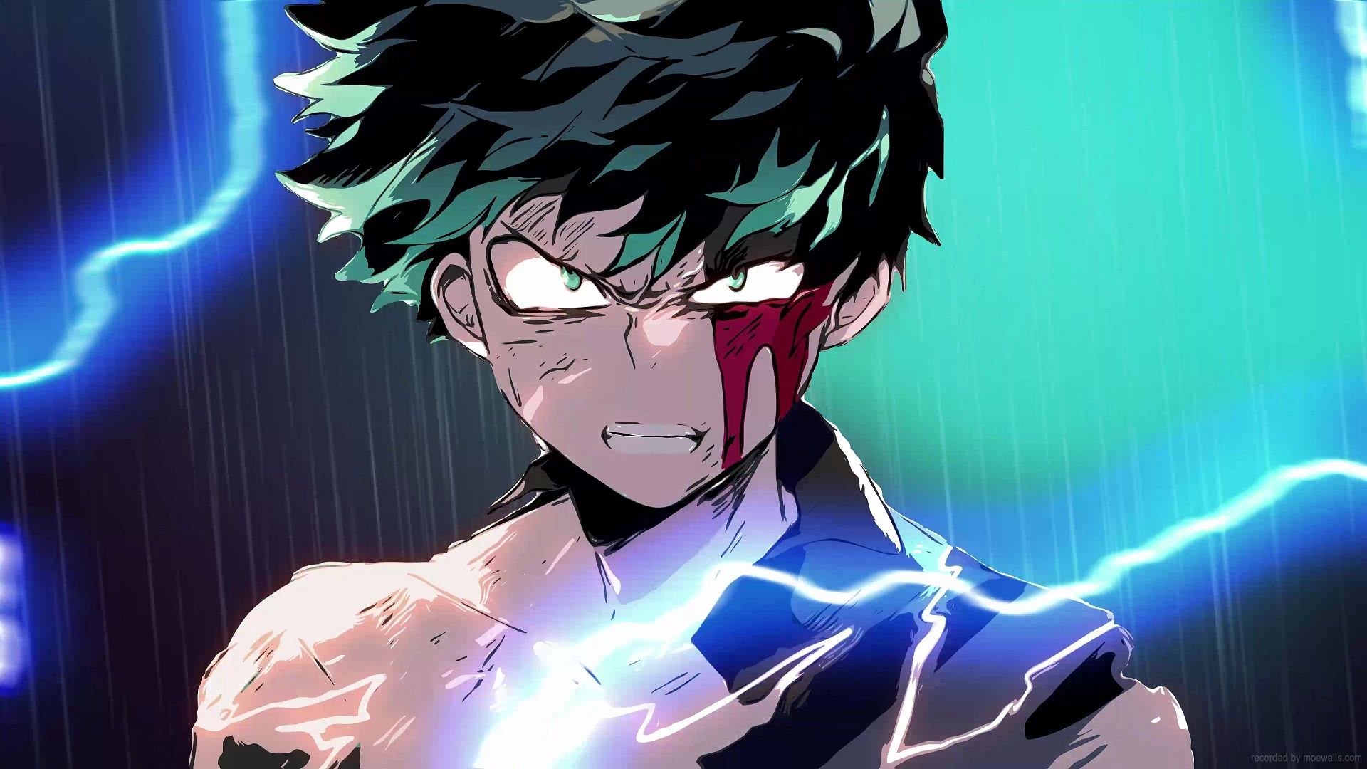1920x1080 Deku One For All My Hero Academia Live Wallpaper