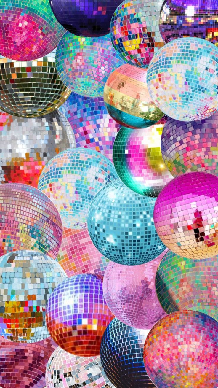 736x1308 disco ball, disco ball aesthetuc, room decor, room aesthetic, disco party, disco banner
