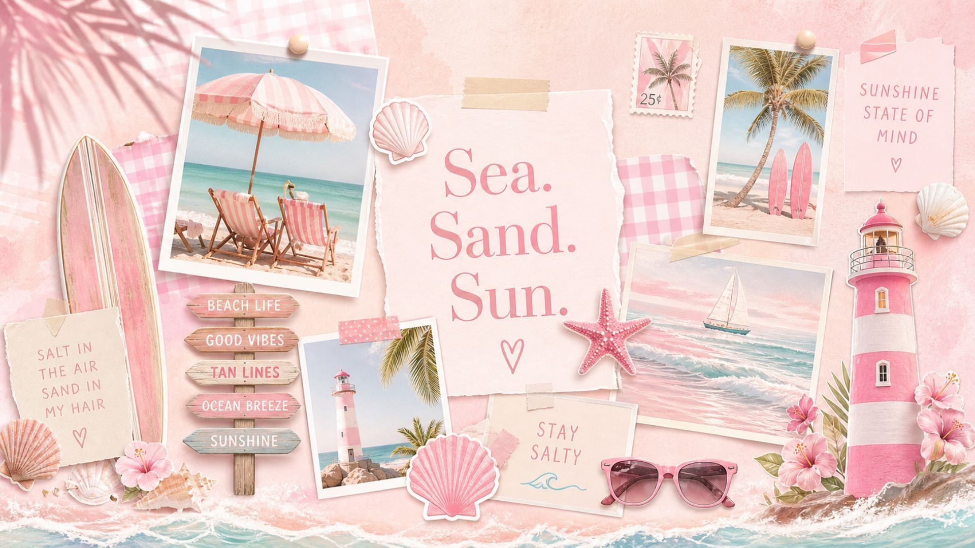 1920x1080 Free Summer Desktop Wallpaper for a Bright Aesthetic Screen