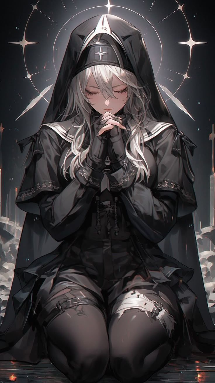 736x1312 Dark Nun