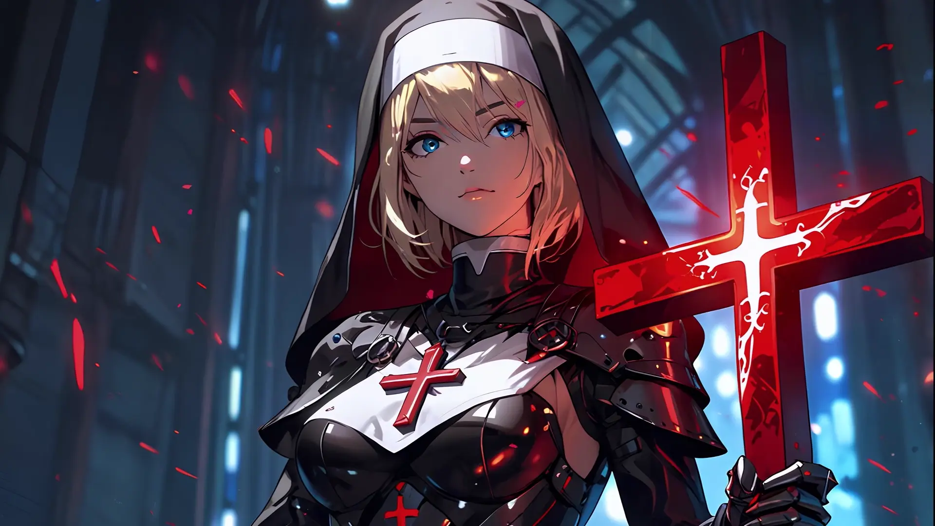 1920x1080 Anime Warrior Nun Live Wallpaper 4K