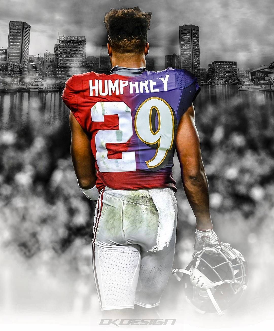 1080x1306 Former Alabama Crimson Tide Defensive Back Marlon Humphrey in the NFL with the Baltimore Ravens