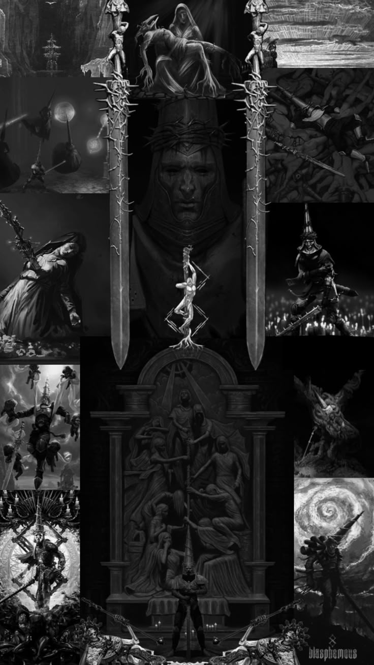 736x1308 Penitent one wallpaper. Isidora blasphemous, Dark souls aesthetic wallpaper, Medieval swords