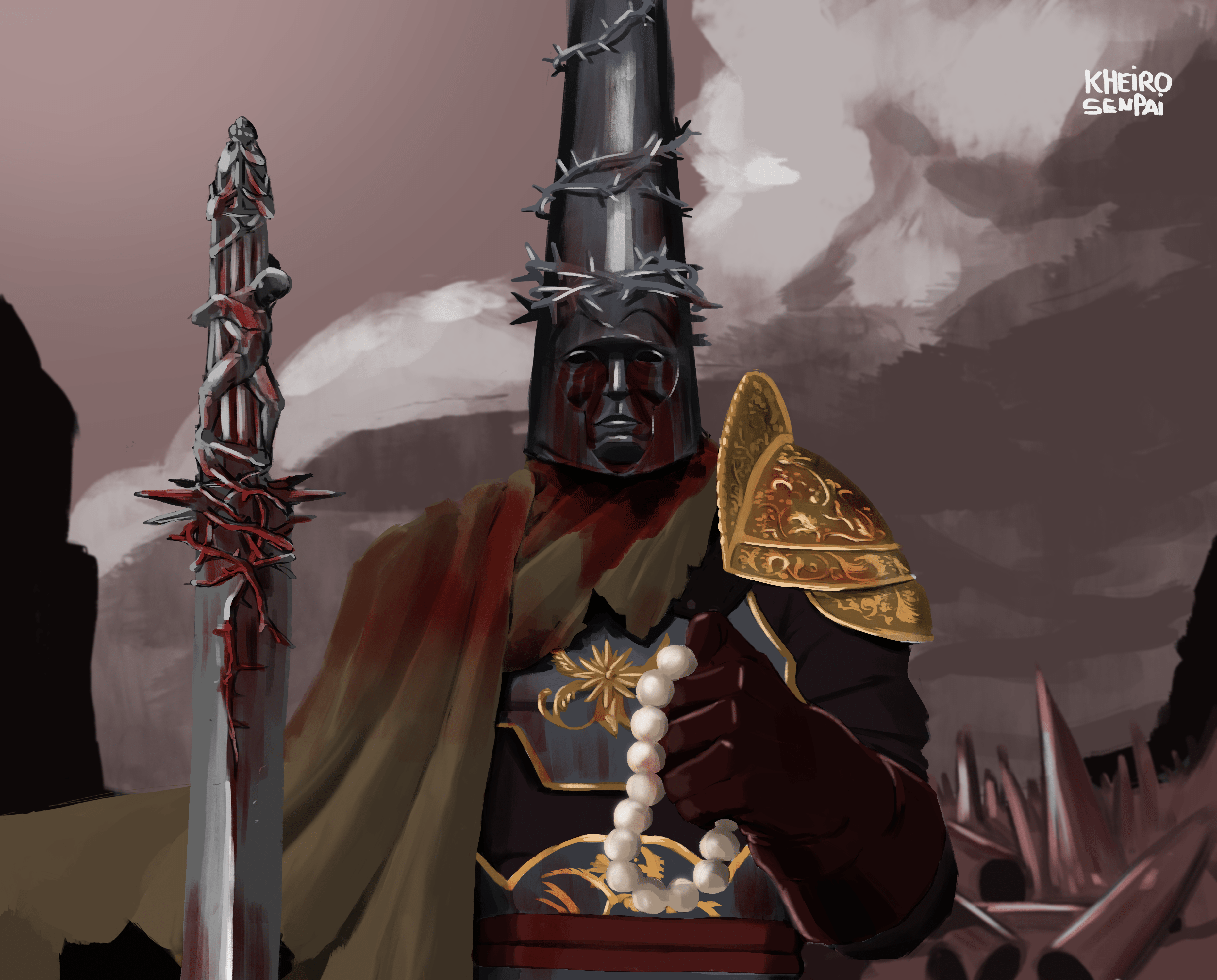 3724x3000 The penitent one fanart