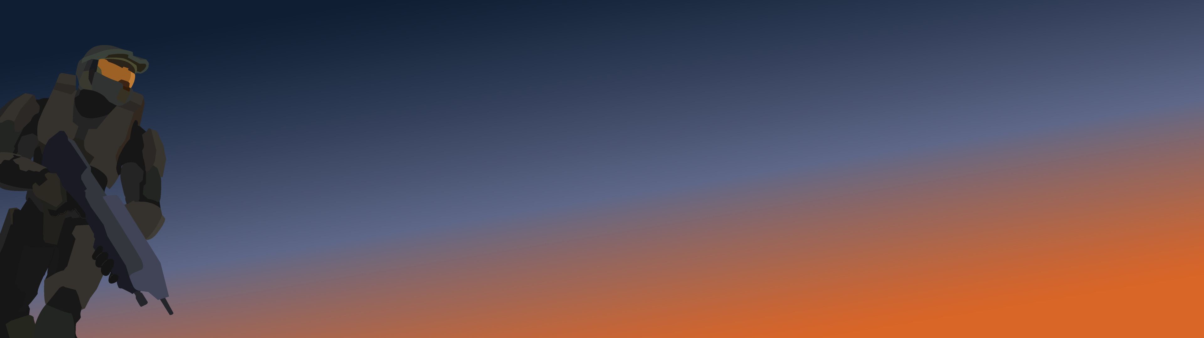 3840x1080 Halo 5 Dual Monitor Wallpaper