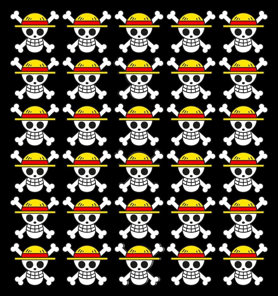 920x980 One Piece logo with black background