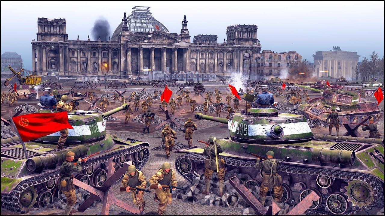 1280x720 2.5 MILLION SOVIETS STORM BERLIN GERMAN LAST STAND