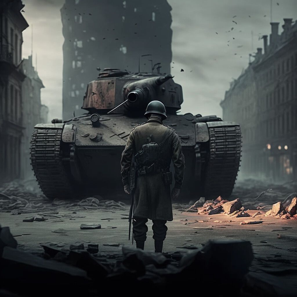 1024x1024 Battle Of Berlin Wallpaper