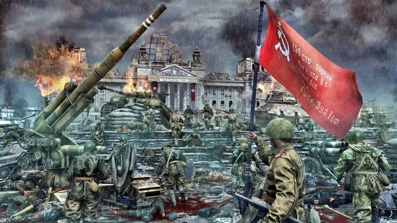 1280x720 The Final Assault on the Reichstag. Horten’s Frontline Mod. Gates of Hell