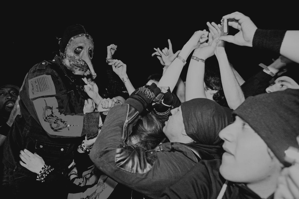 1200x800 black and white, chris fehn and slipknot, 1200x800