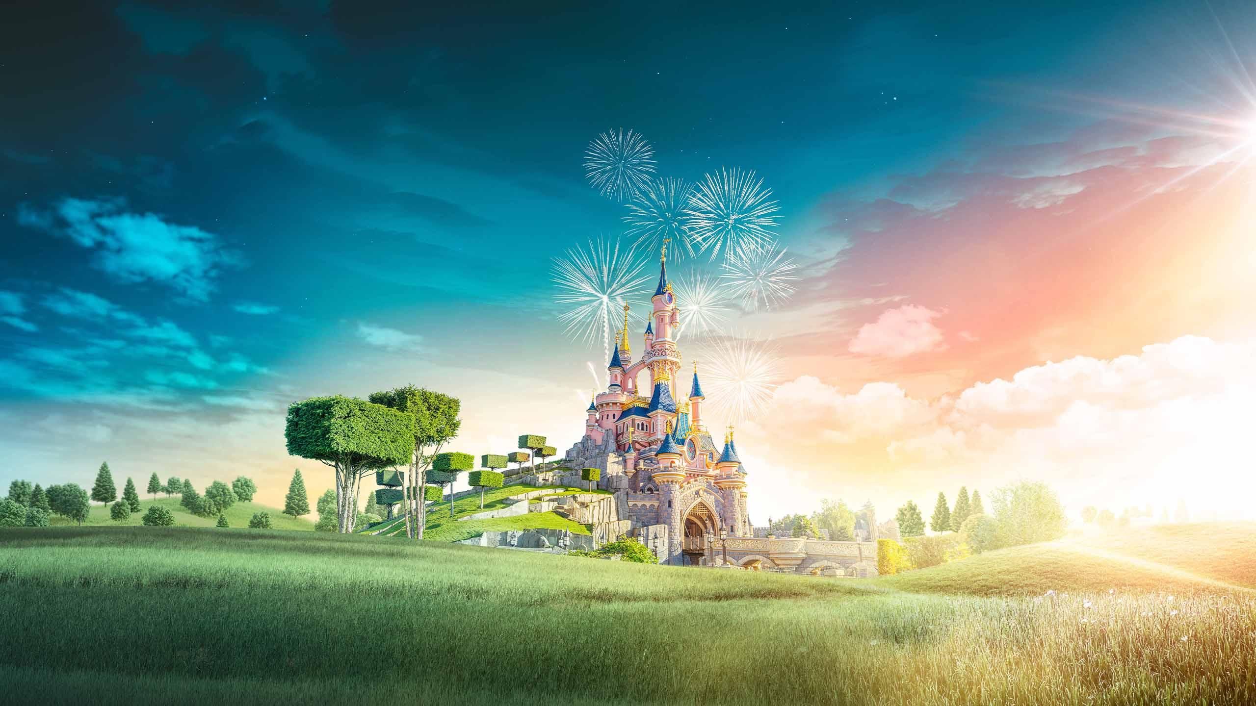 2560x1440 Disneyland Park