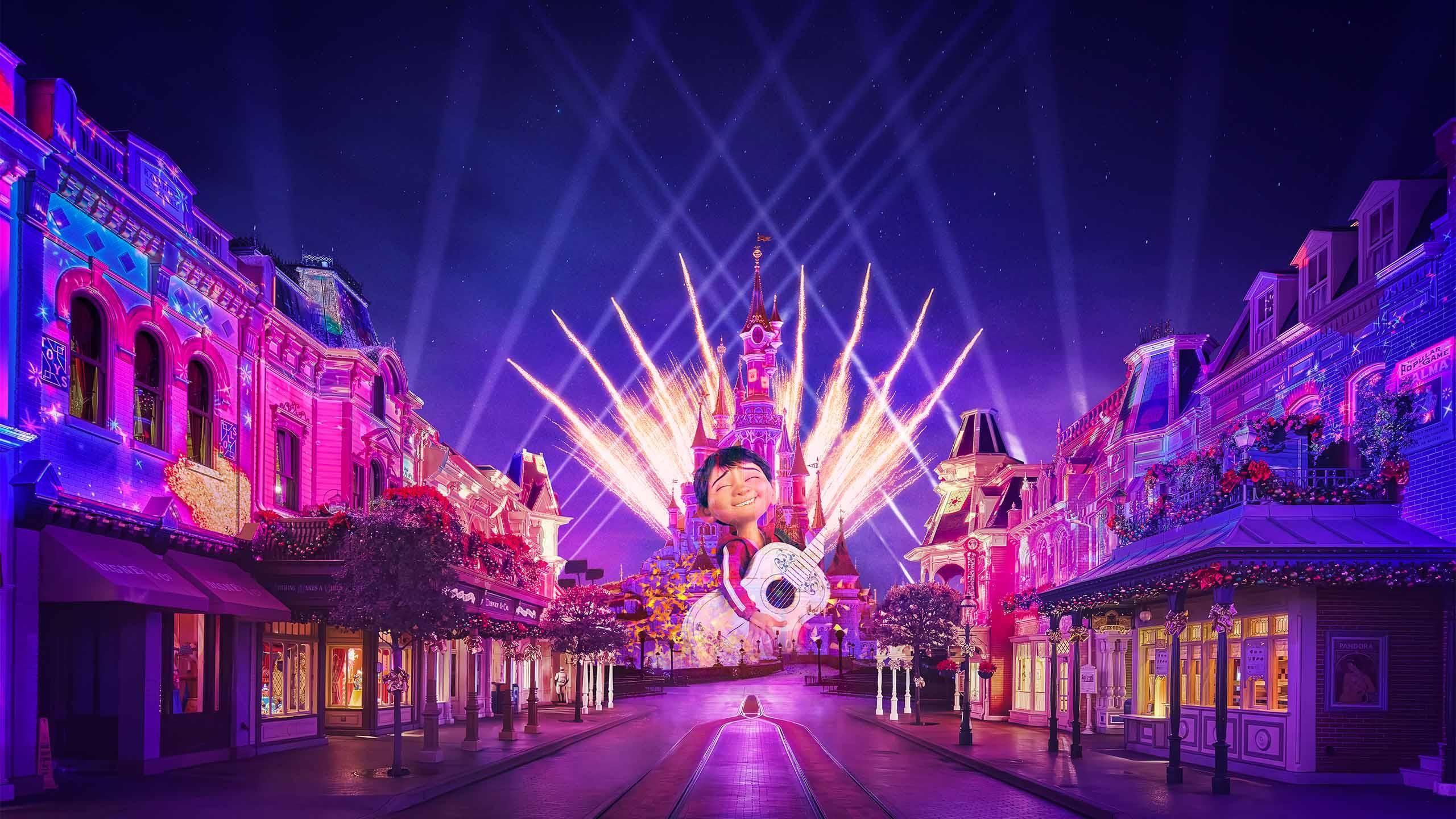 2560x1440 Reserved viewing area: Disney Tales of Magic