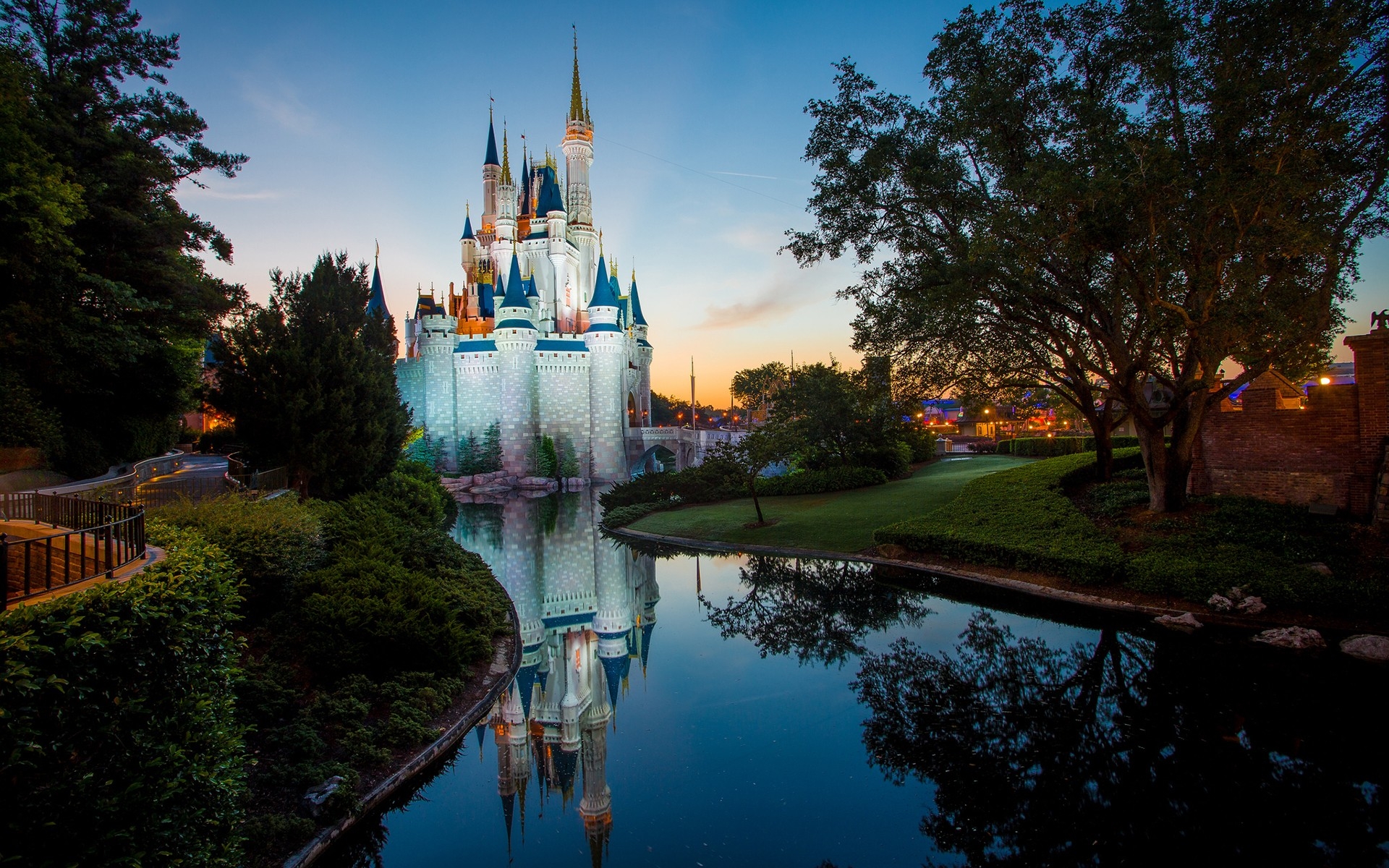 1920x1200 disneyland, building, beautiful Wallpaper, HD City 4K Wallpaper, Image and Background