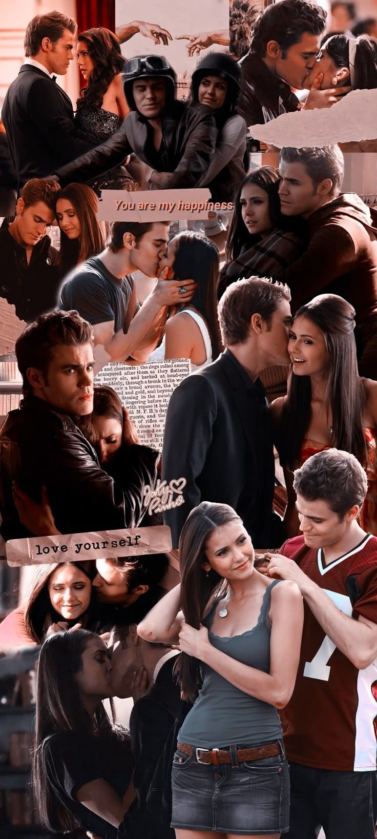736x1637 Stefan e Elena Wallpaper lockscreen