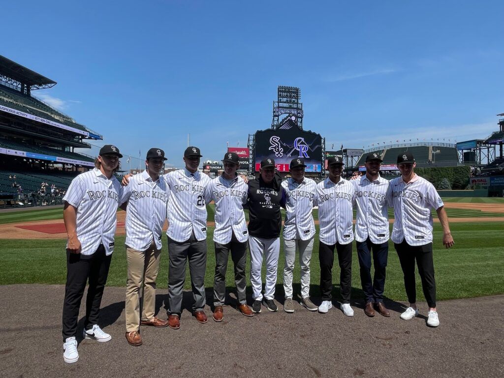 1024x768 Hanging with Big Papi and 8th Graders: Rockies' latest draftees have unique backstories