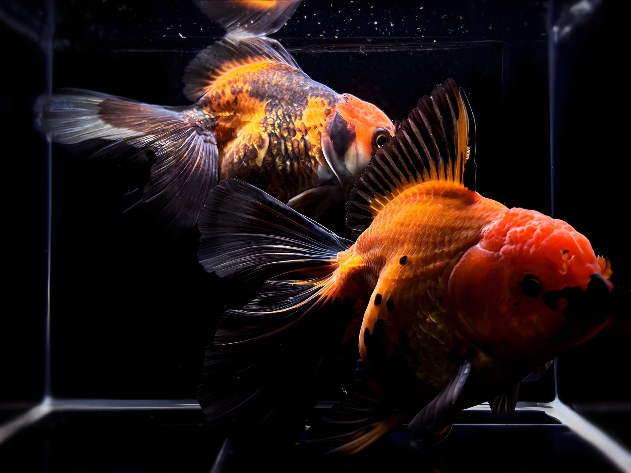 2048x1536 Red & Black Thailand Oranda Goldfish 4.5