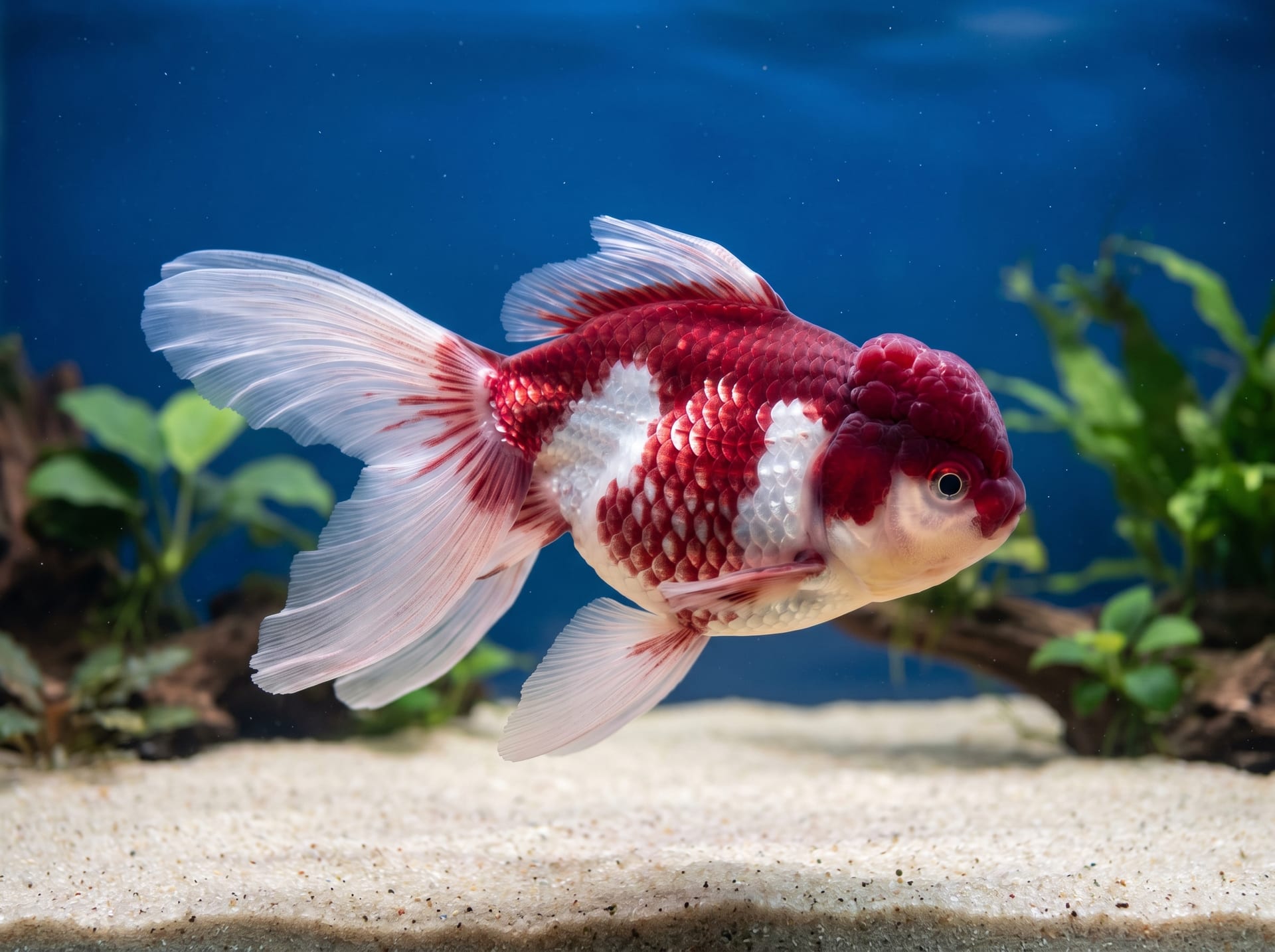 1920x1434 Tancho Goldfish Care Guide. Characteristics, Water Quality Management, Feeding, and How to Maintain Their Striking Head