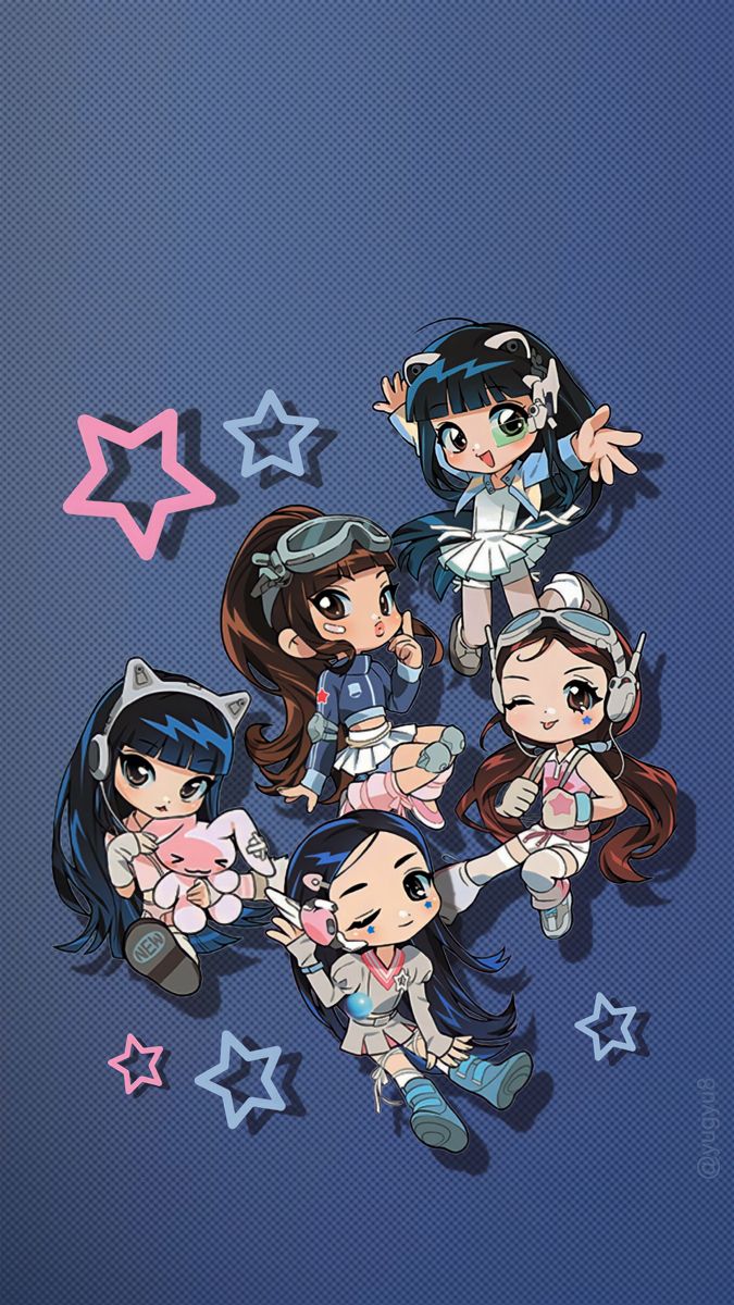 675x1200 Cute NewJeans Wallpaper