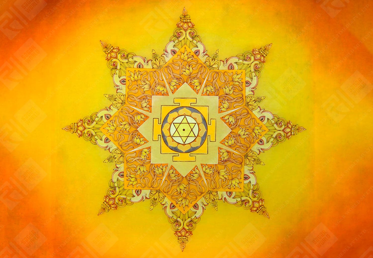 1500x1040 Brihaspati Mandala Painting. Sagar World Blog