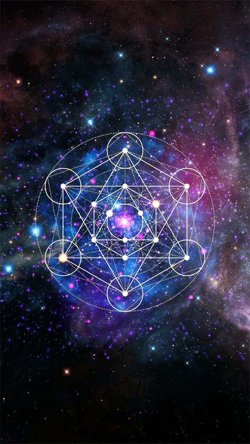 800x1420 Sacred geometry, abstract, background, dna, space, stars, universe, HD phone wallpaper