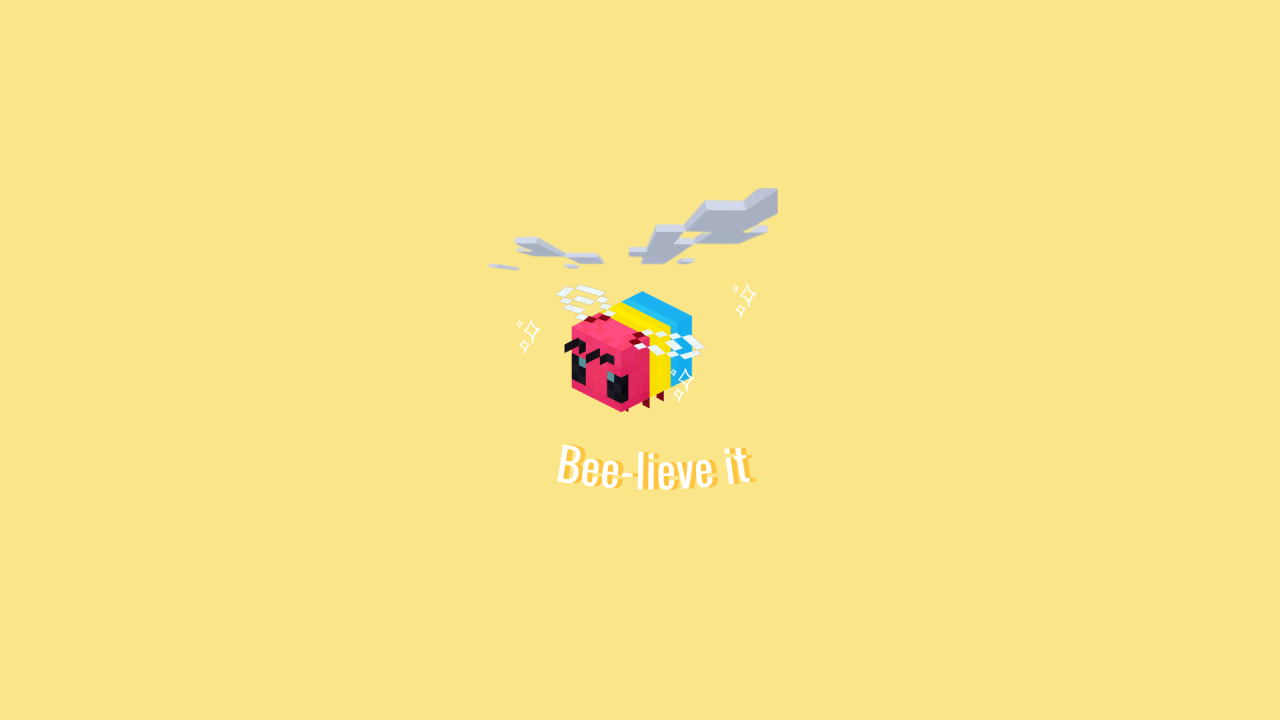 1280x720 Pansexual Aesthetic Desktop Wallpaper