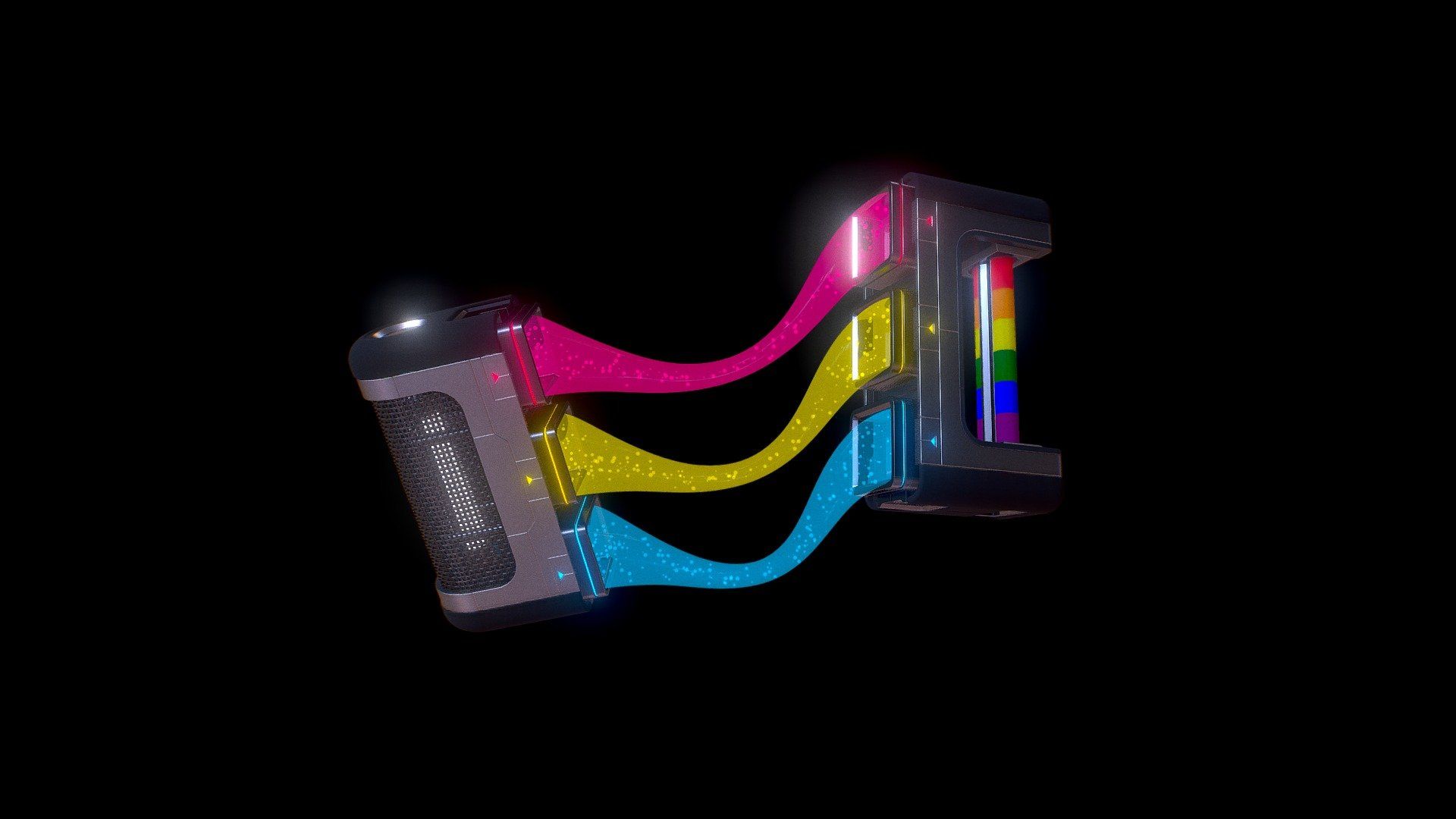 1920x1080 Pride 2020] Pansexual Pride Goo Gadget model by Jayde Callejas [70e40ce]