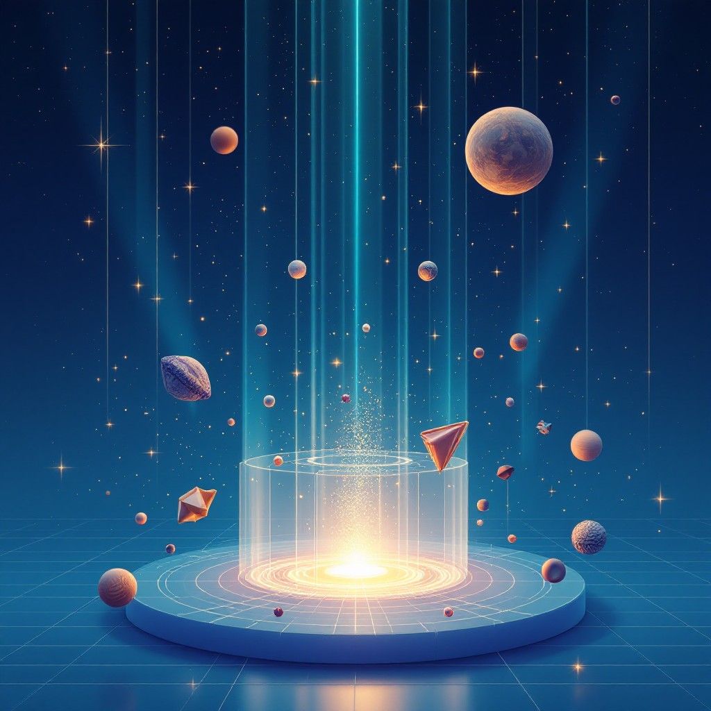 1024x1024 Download Anti Gravity Energy Display Image, Floating, Anti Gravity