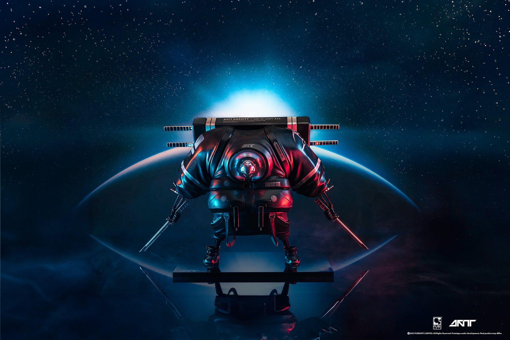 2048x1365 Master 9 Eyes: Anti Gravity 1 6 Resin Statue Designer Toy By Daytoner And PureArts!