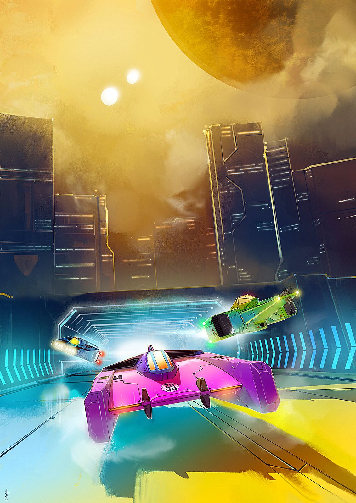 1131x1600 Antigravity Racing Book illustration 2