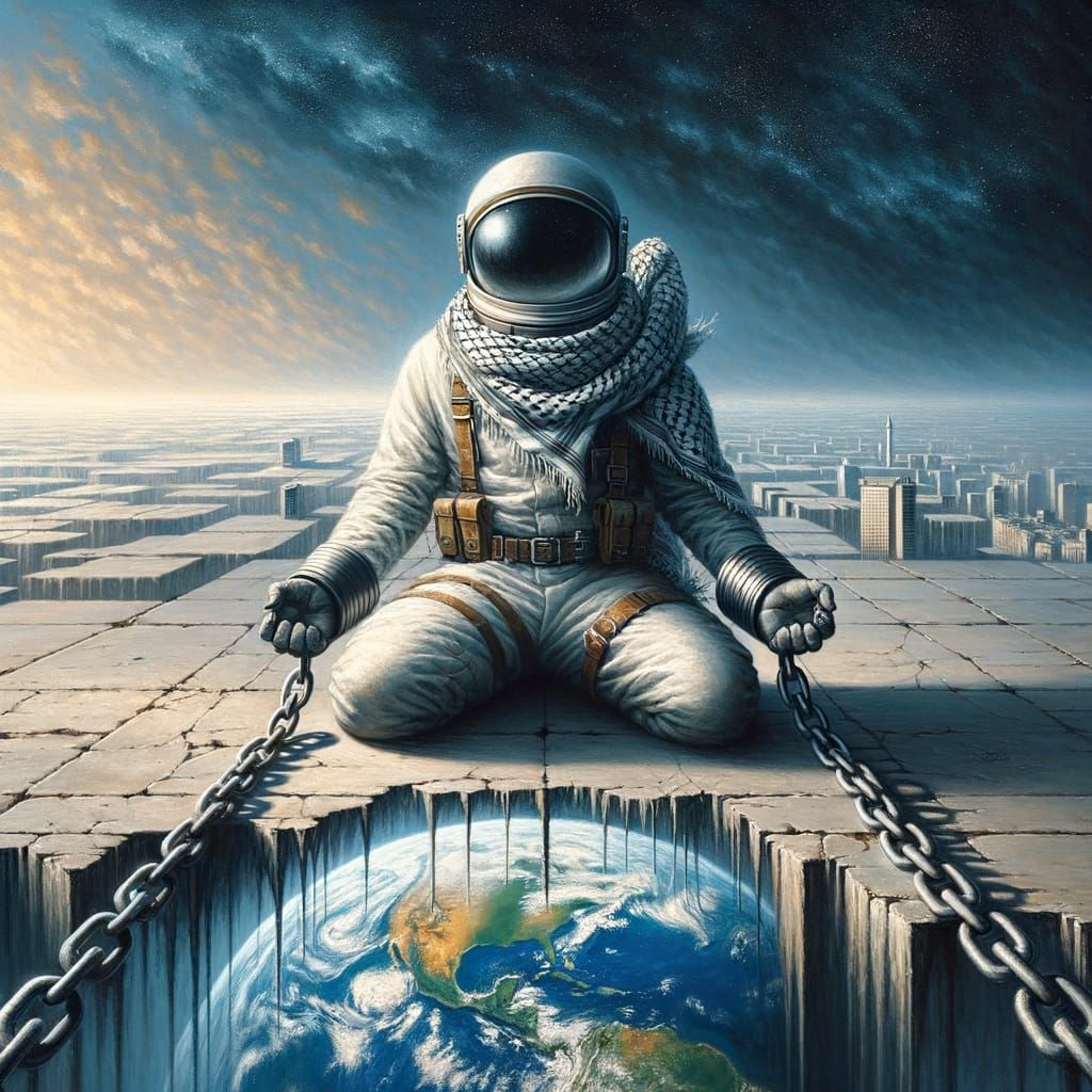 1024x1024 Antigravity Shackled to Earth in Ashcan School S