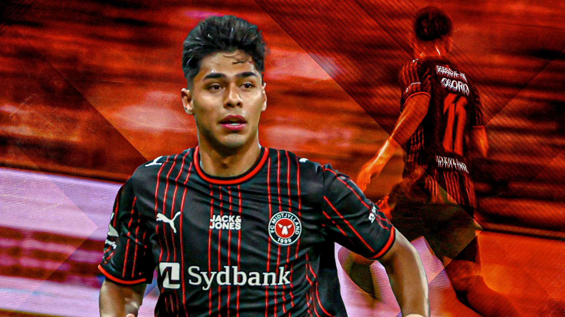 1920x1080 Chi è Dario Osorio, un vecchio pallino del Milan: l'ala cilena accostata ad Alexis Sanchez che vola nel Midtjylland. Goal.com Italia