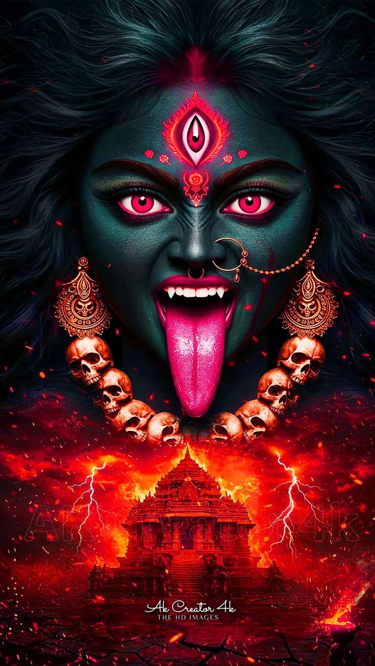 736x1308 Maa Kali New HD AI Image, HD WALLPAPER