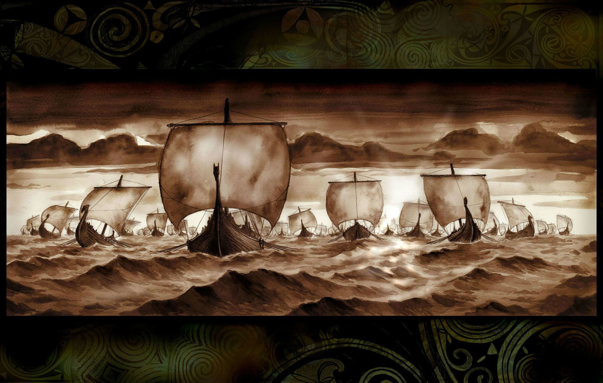 2000x1270 Free ship, Vikings Full HD wallpaper for desktop and phone