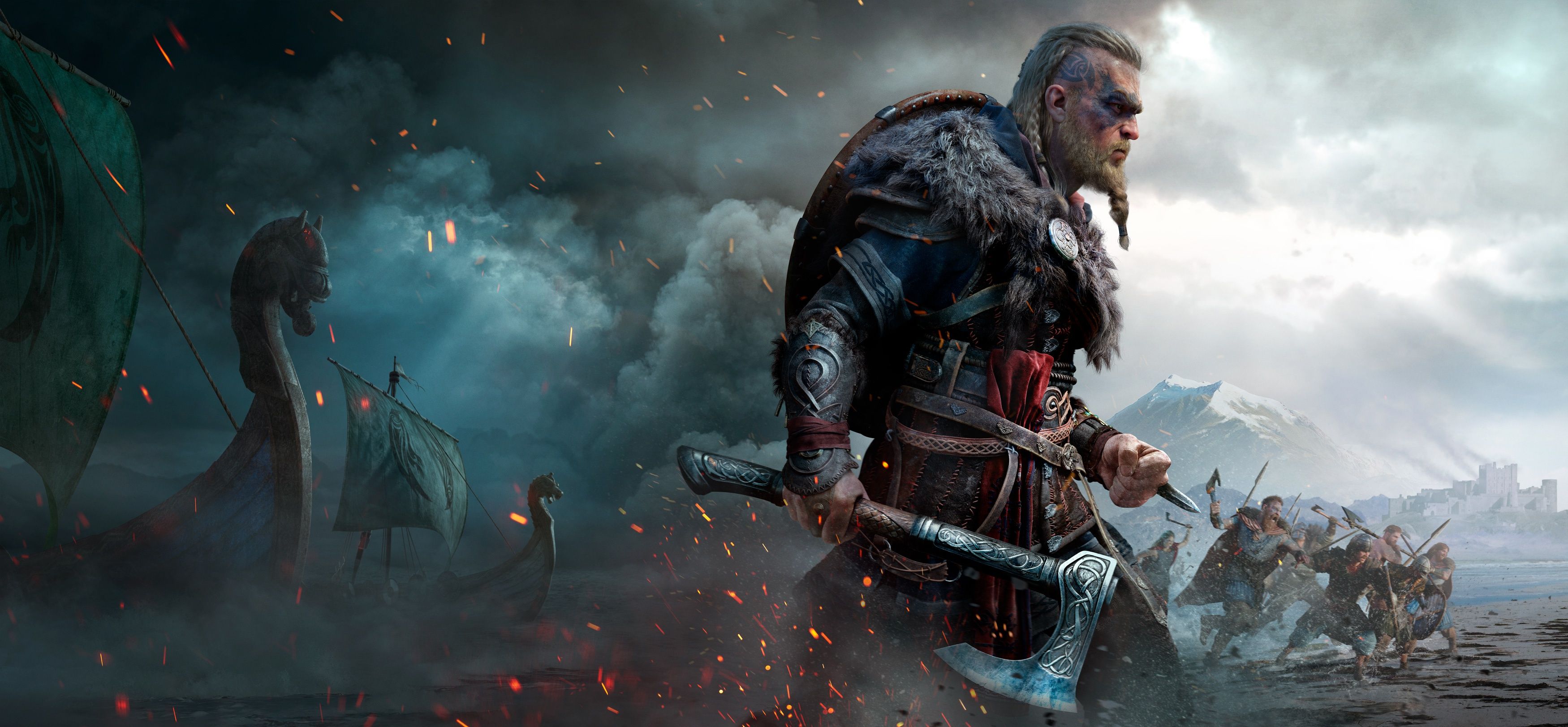 3500x1623 Free Assassin's Creed 3K wallpaper for desktop and phone