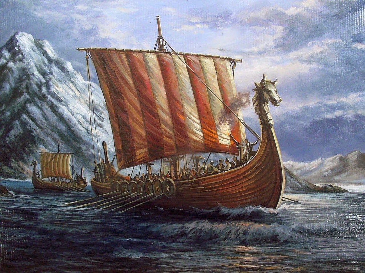 1280x960 Free Drakkar & Viking Image