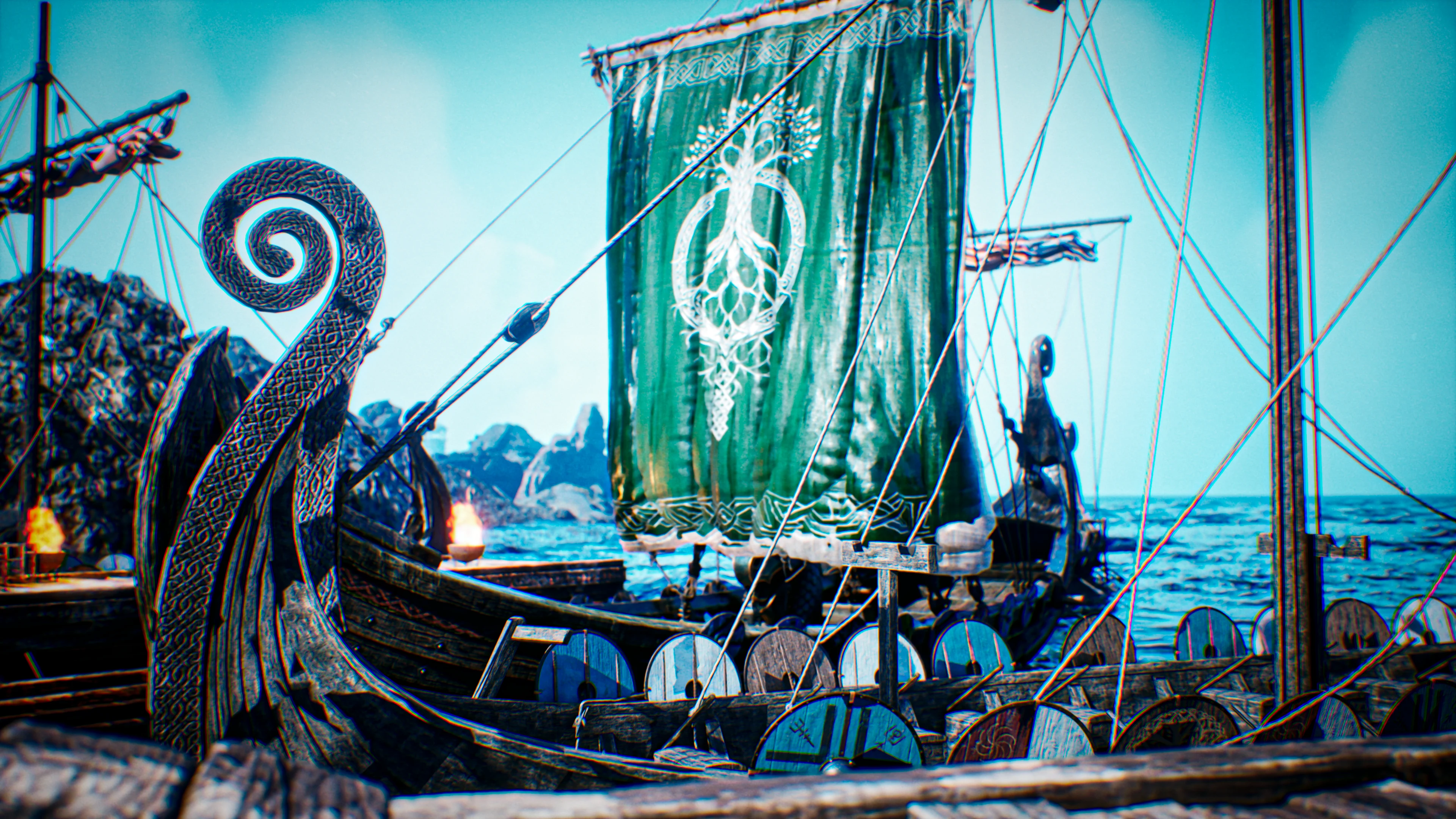 3840x2160 Vikings Valley · Play to Earn