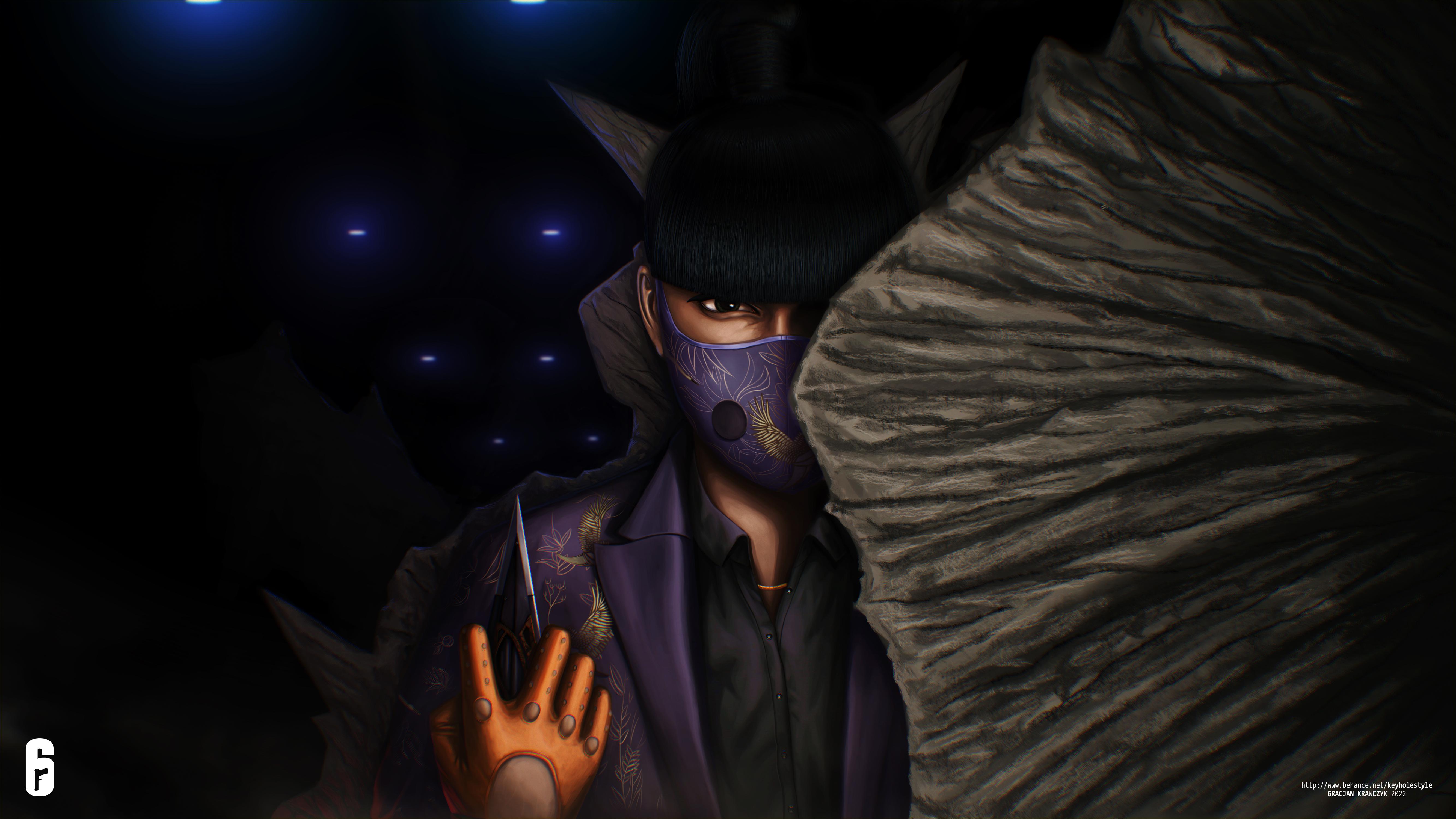 5333x3000 Azami fanart wallpaper