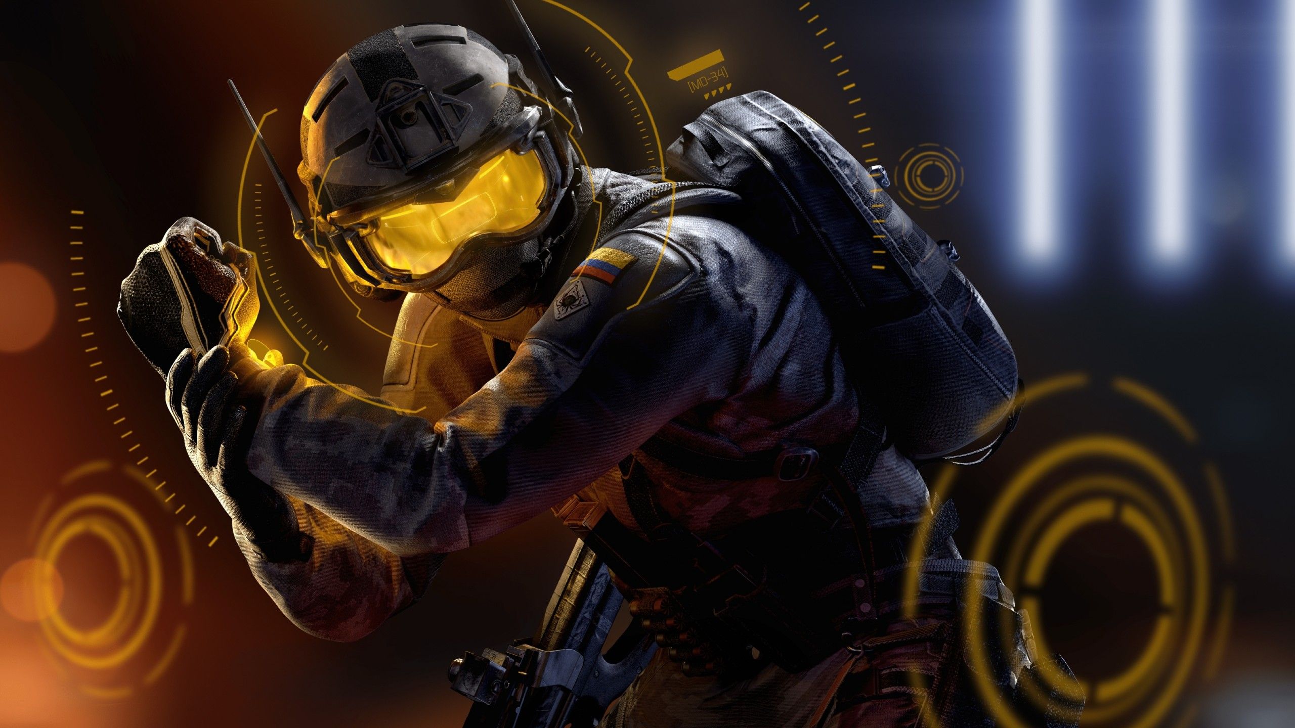2560x1440 Brava Solis Grim Sens Azami Thorn Osa Thunderbird 4K HD Tom Clancy's Rainbow Six Siege Wallpaper