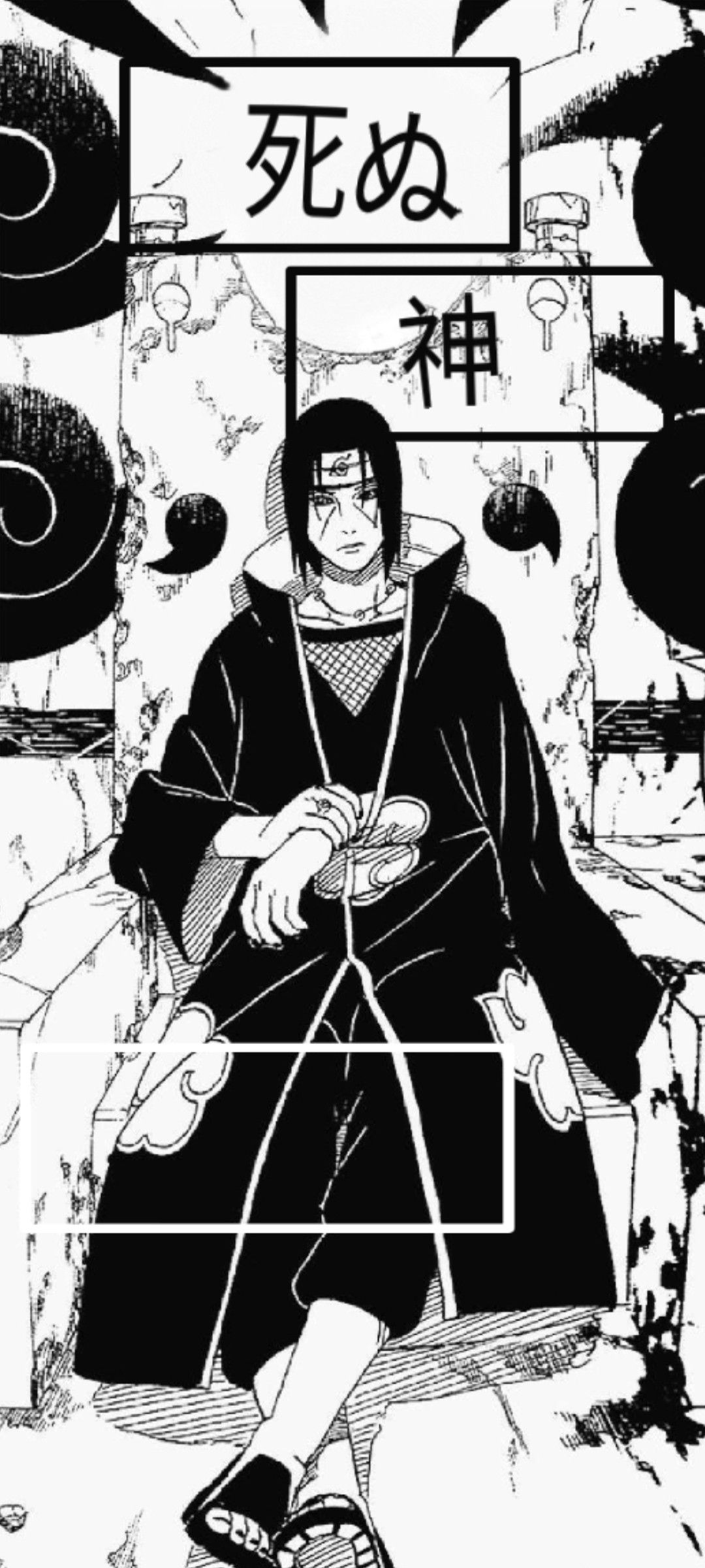 1080x2400 Itachi Uchiha Manga Wallpaper