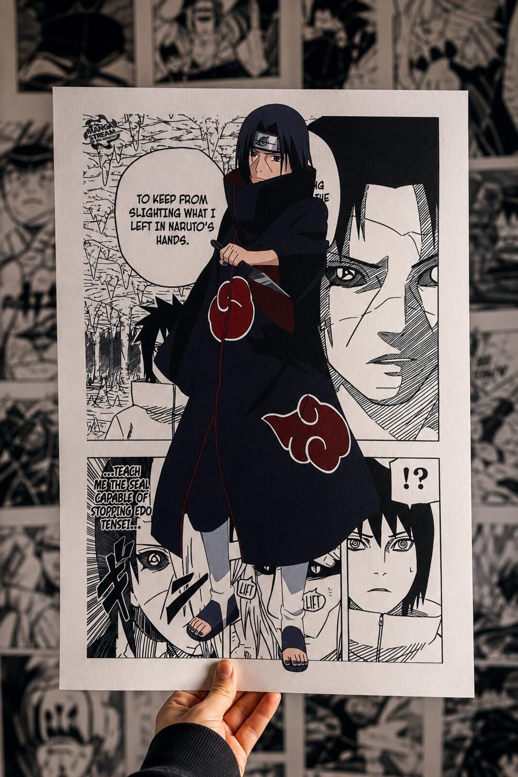 1067x1600 Itachi Uchiha Canvas