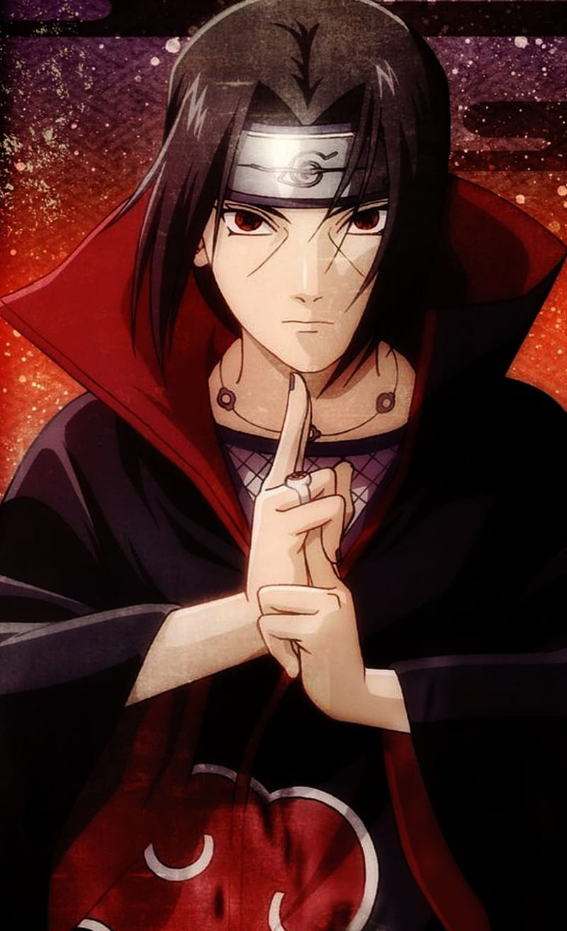 800x1313 Uchiha Itachi, anime, manga, akatsuki, organization, dark, sharingan, konoha, HD phone wallpaper
