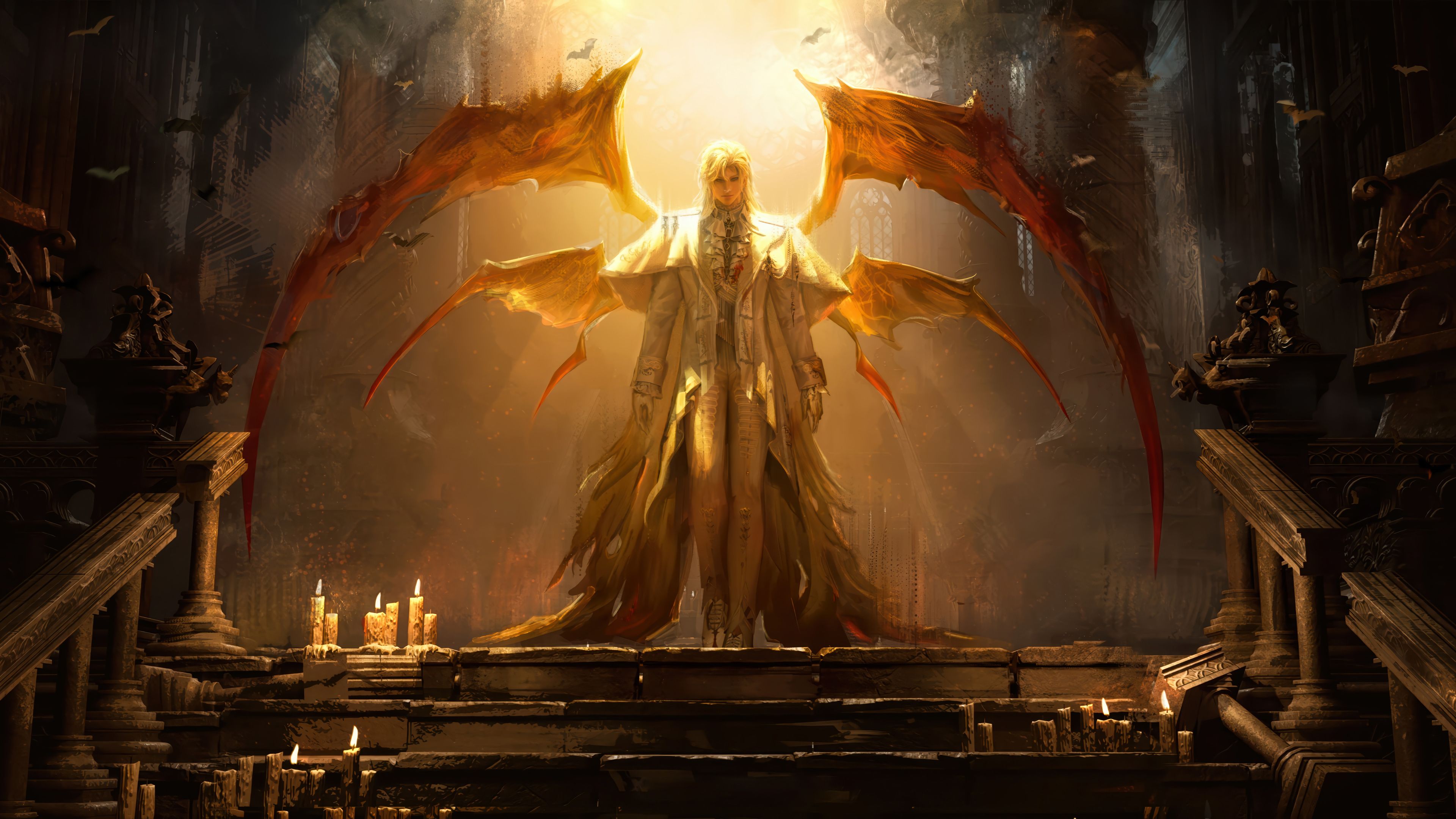 3840x2160 Love and Deepspace Sylus 4K Wallpaper PC HD Silverwing Fiend