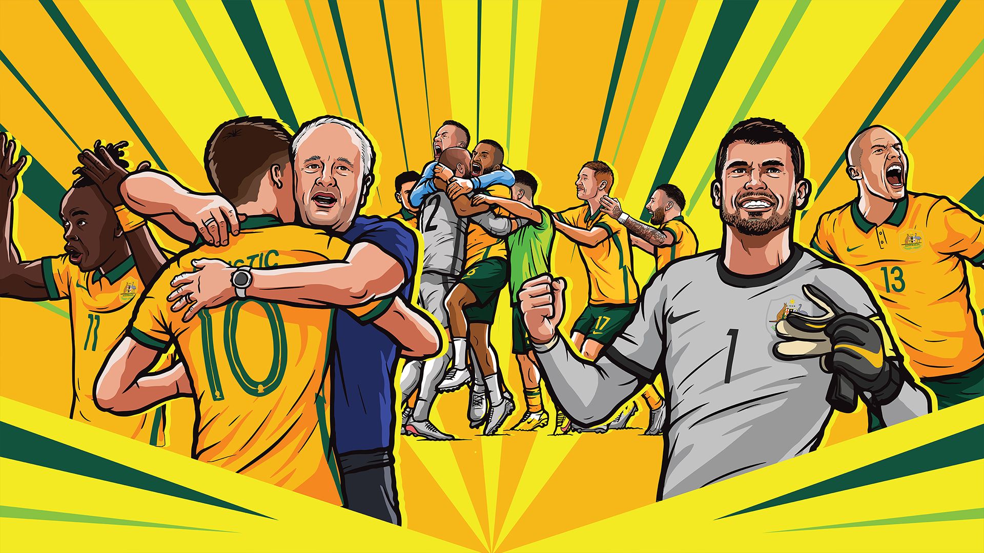 1920x1080 Download your Socceroos' FIFA World Cup Wallpaper here!