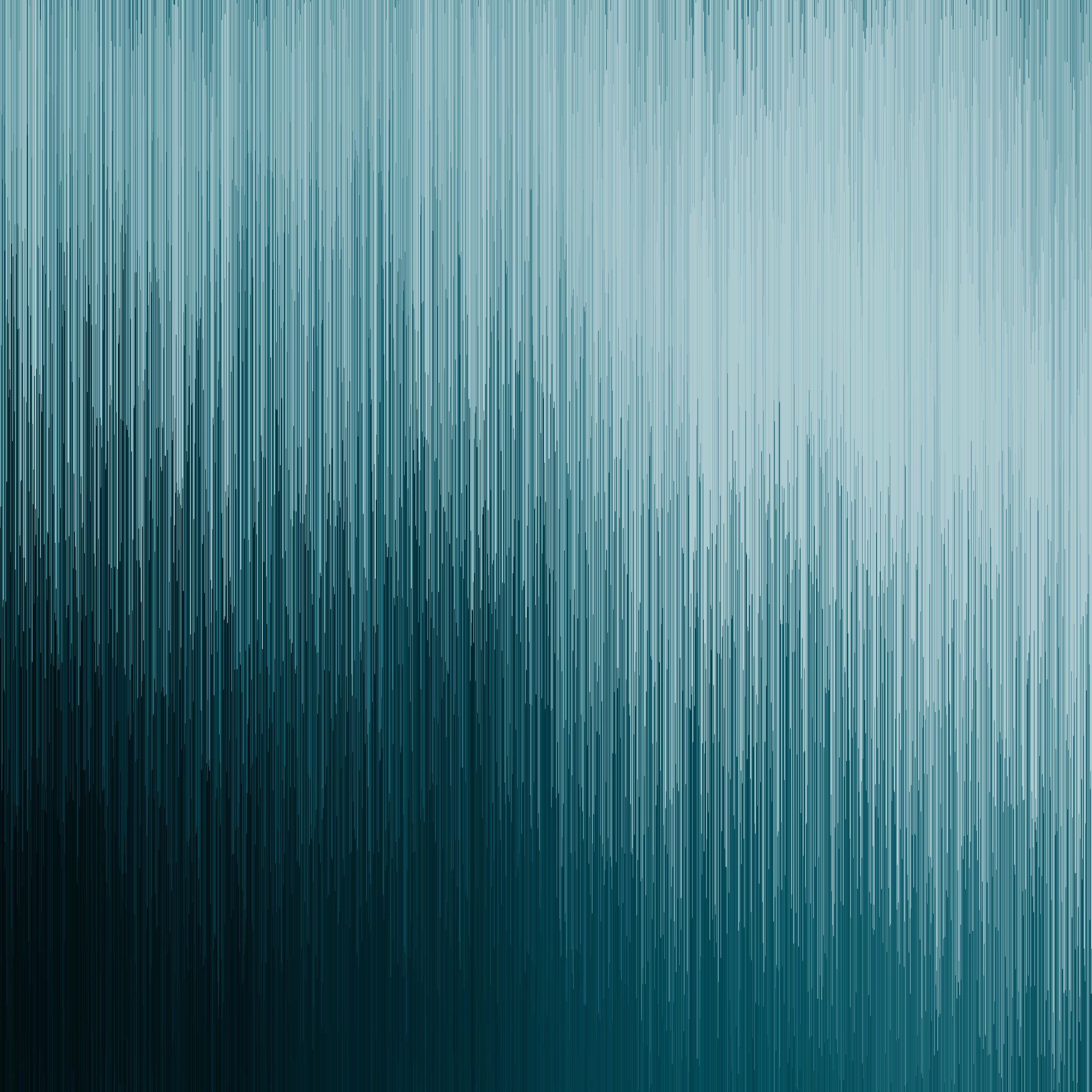 2048x2048 Wanderer- Blue & Turquoise Ombre Peel and Stick Wallpaper