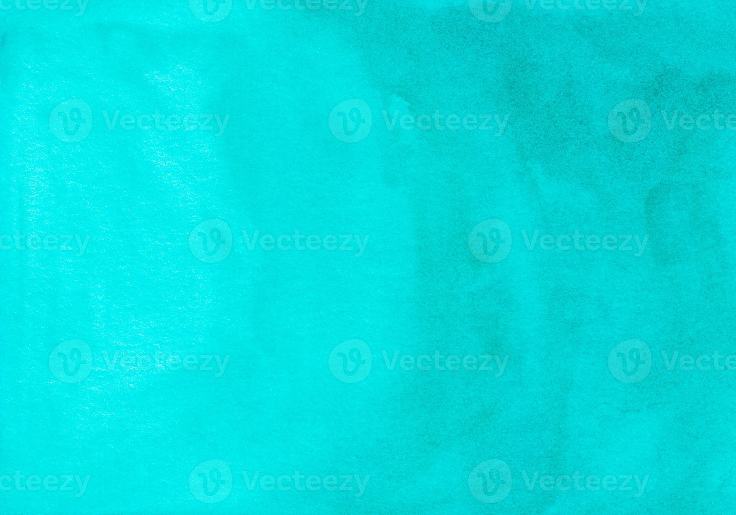 2799x1960 Watercolor light turquoise gradient background texture. Aquarelle abstract bright sea blue ombre backdrop